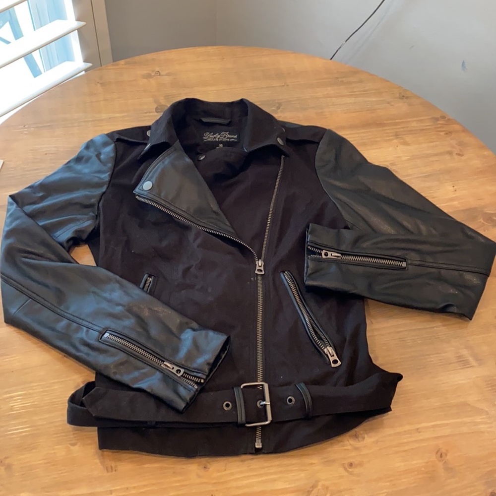 Leather jacket